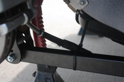 On-Car Shot - Rear lower Control Arm